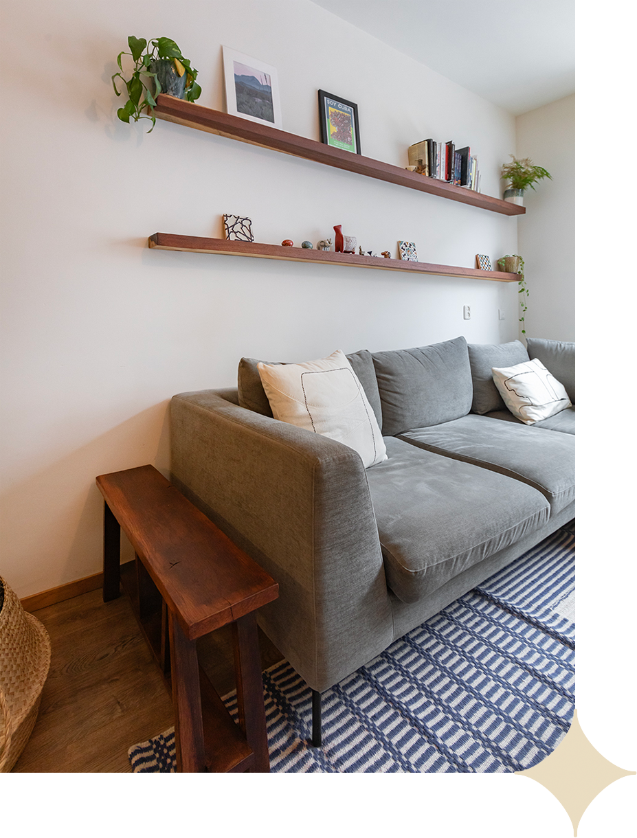 Huiskamer met ster | Thoma Post Makelaars Amsterdam